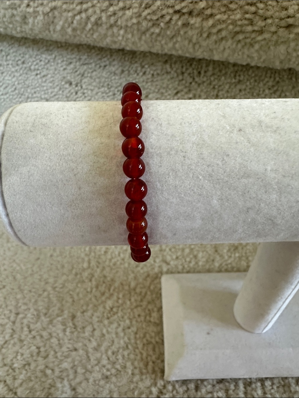 Natural Stone Beaded Stretch Bracelet